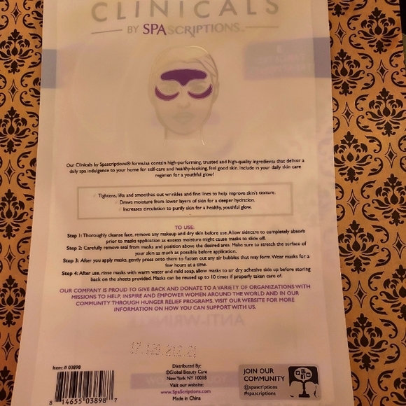 LAST LEFT! 10x Silicone Face Masks Anti-Wrinkles Youthful Glow Neck Cheeks Jowls - Picture 6 of 8